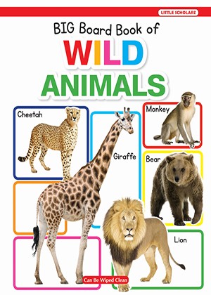 New Big Board Book of Wild Animals