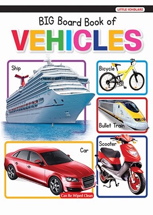 New Big Board Book of Vehicles