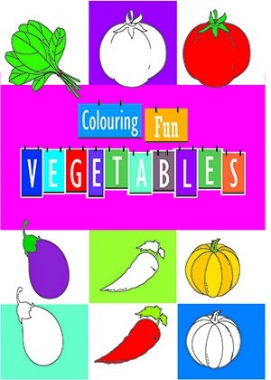 Colouring Fun - Vegetables