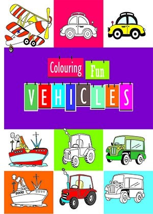 Colouring Fun - Vehicles